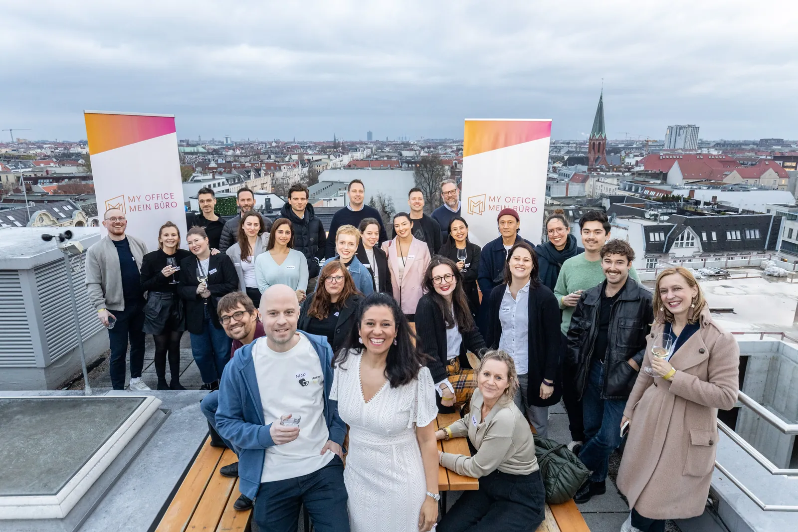 Gäste beim 5. Flex-Come-Together in Berlin